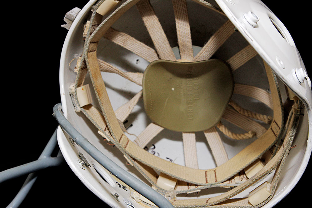 Tom Jackson College Football Helmet