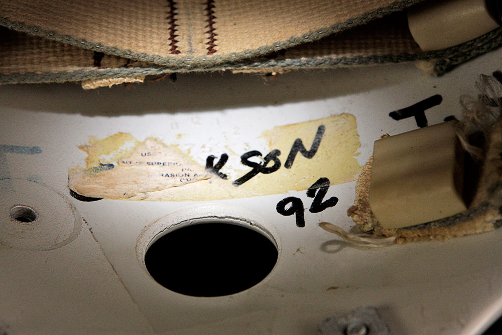 Tom Jackson College Football Helmet