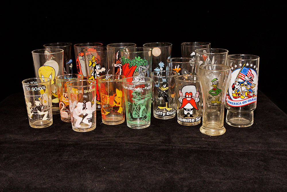 Disney and Looney Tunes Glasses