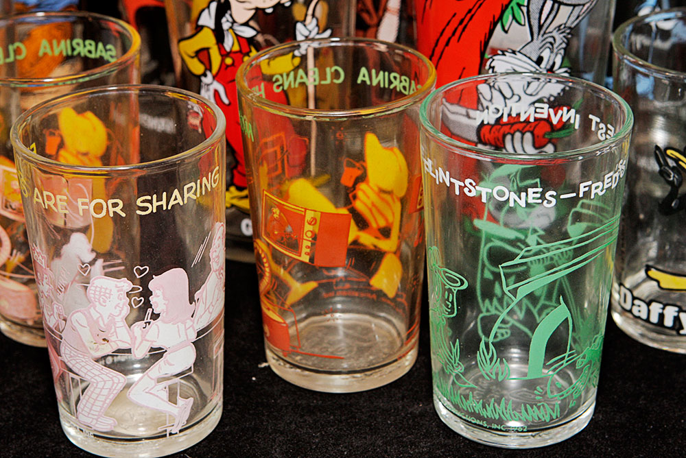 Disney and Looney Tunes Glasses