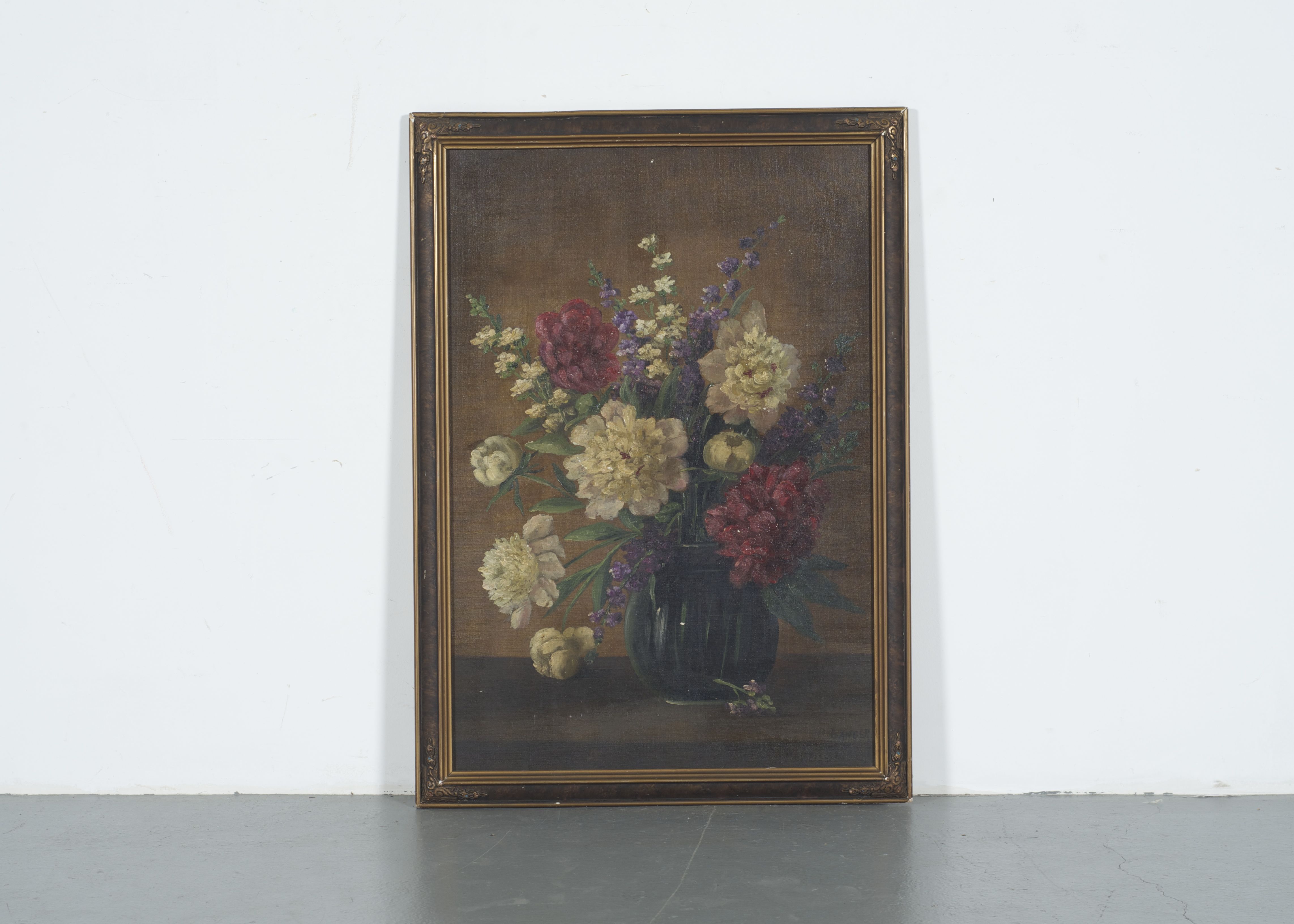 Floral Still Life by H.L. Sanger