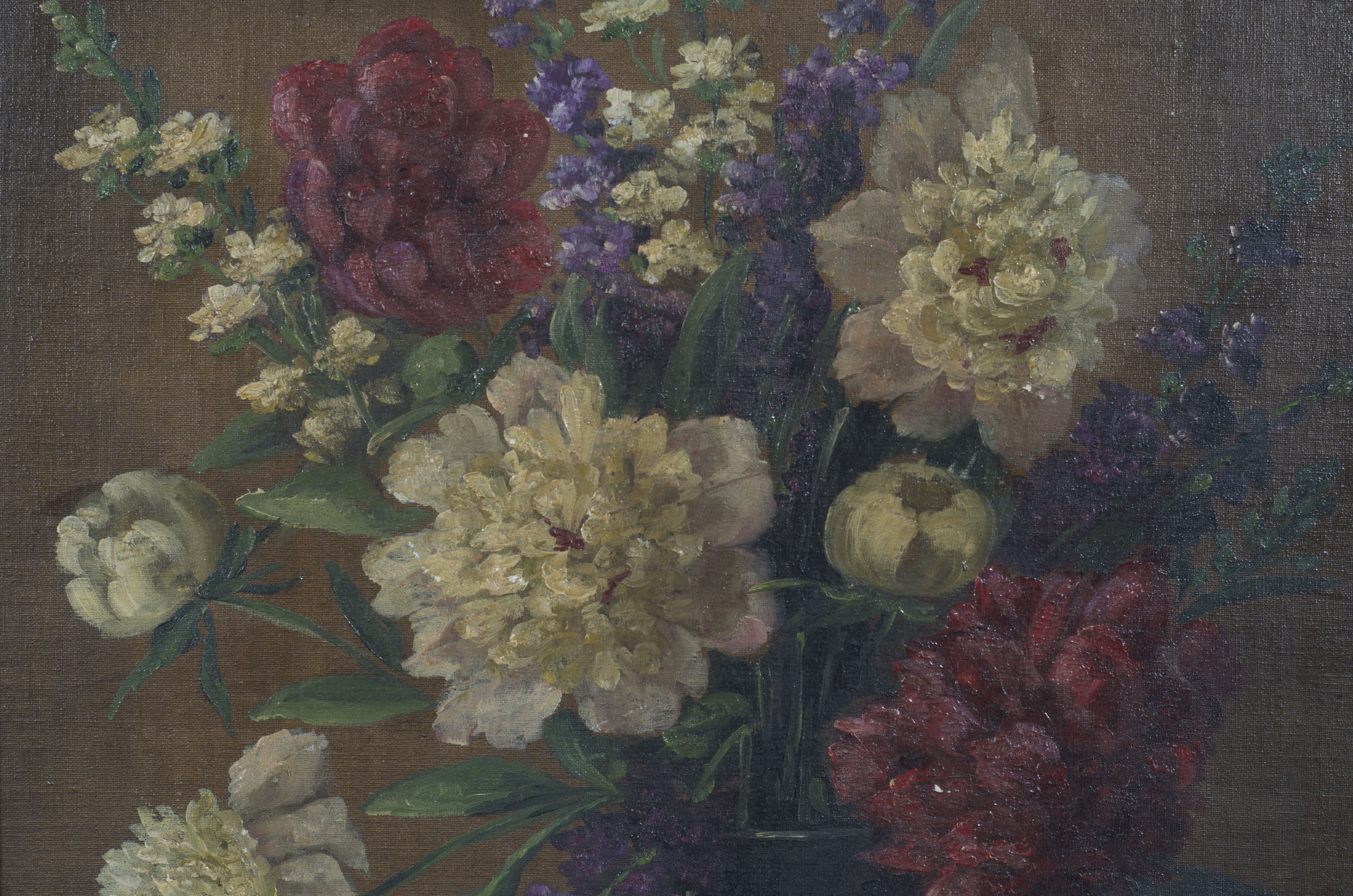 Floral Still Life by H.L. Sanger