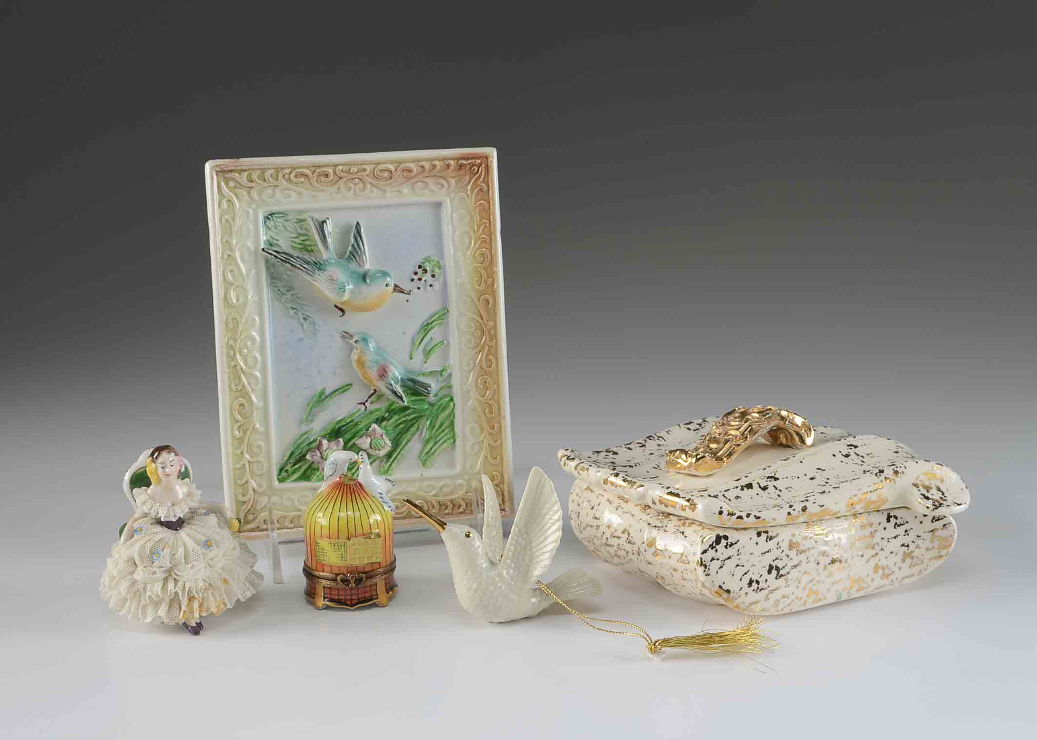 Group of Vintage Decorative Items