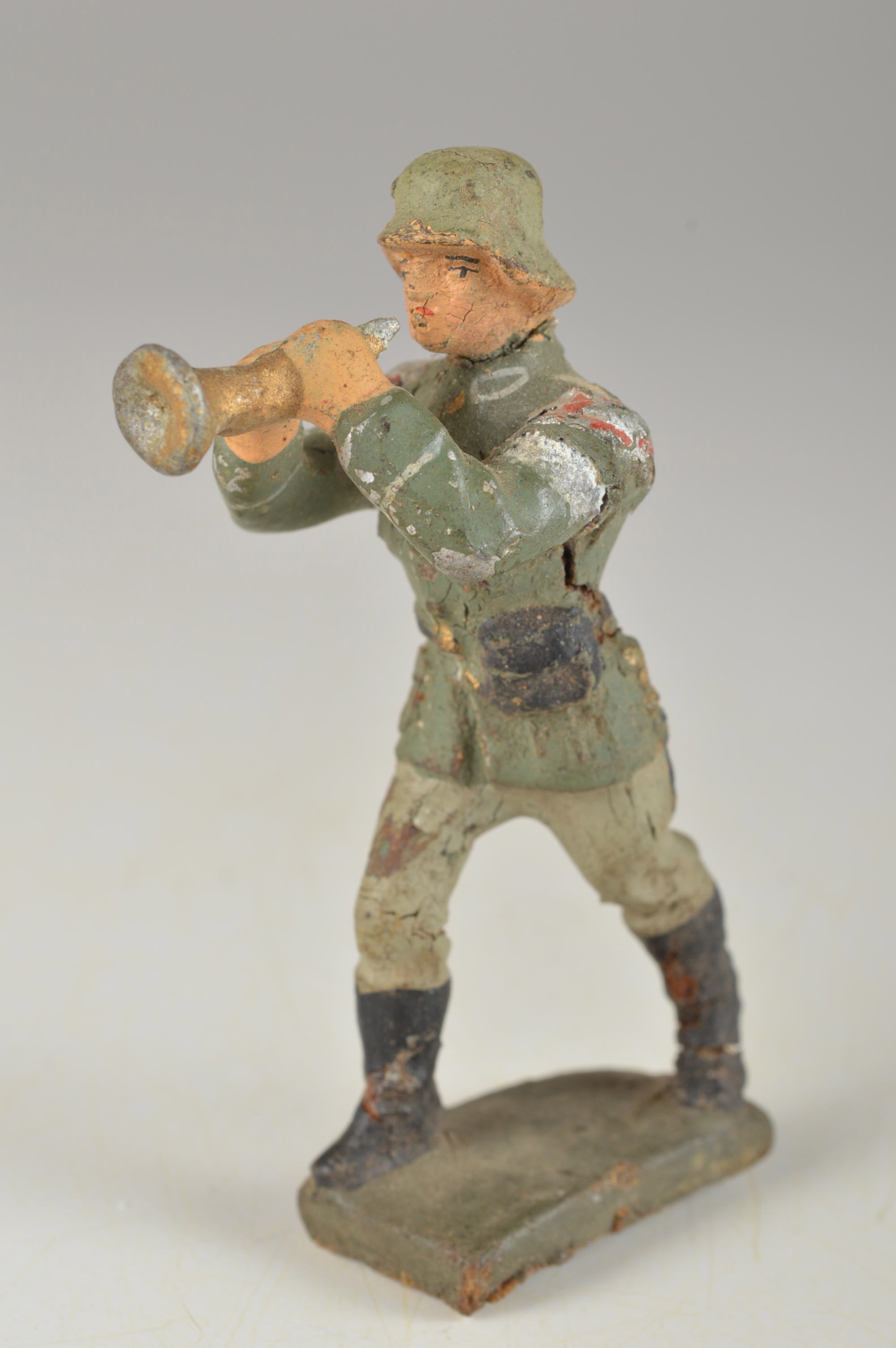 Group of Lineol and Elastolin WWII German Army Toy Soldiers