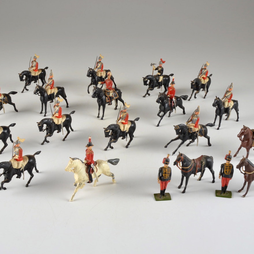 Vintage Die-Cast Britains Ltd. British Toy Soldiers
