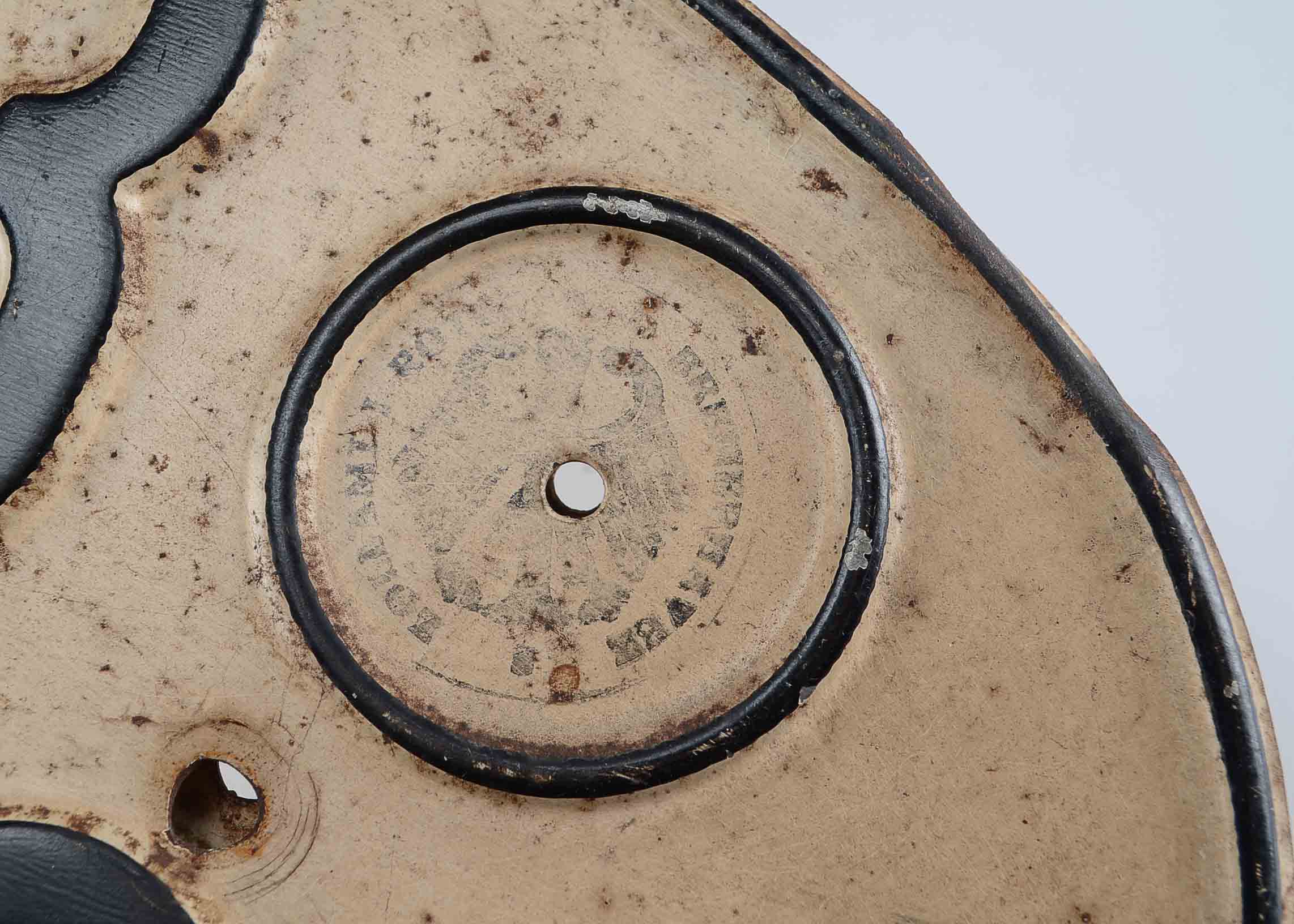 A Pair of Vintage German Oval License Plates 