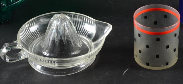 Assortment of Vintage Glassware