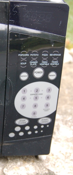 Magic Chef Black Microwave