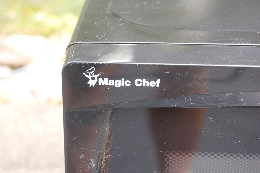 Magic Chef Black Microwave