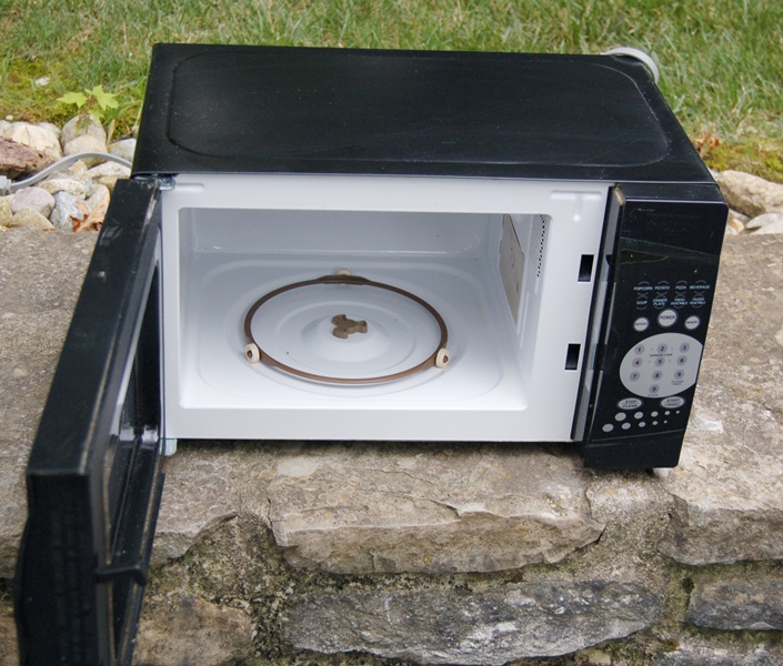 Magic Chef Black Microwave