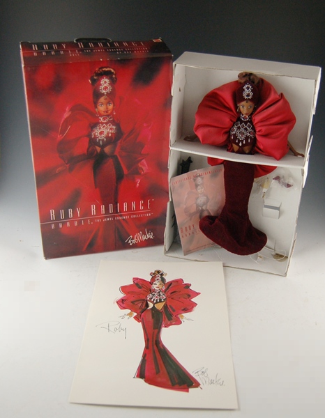 Bob Mackie's Ruby Radiance Collectible Barbie
