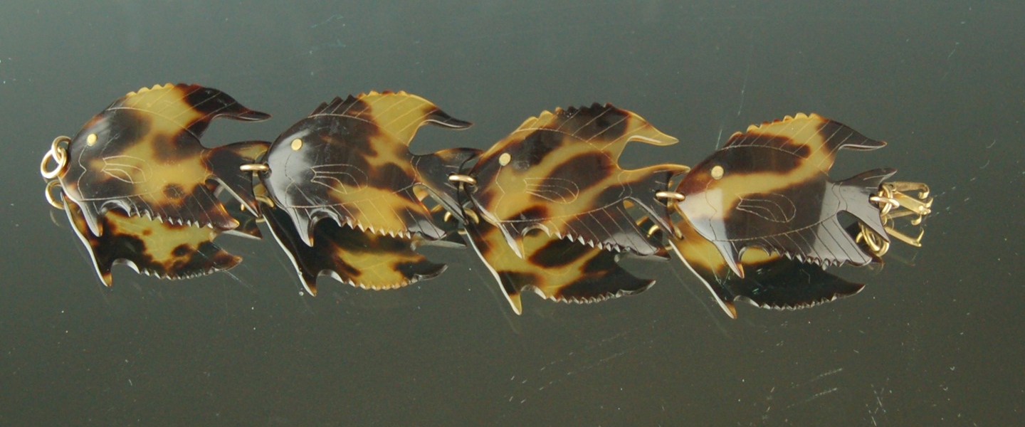 Tortoise Shell Fish Bracelet