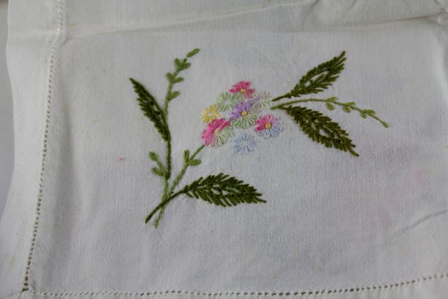 Box of Vintage Linens