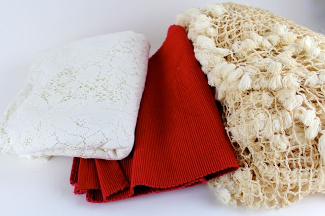 Box of Vintage Linens