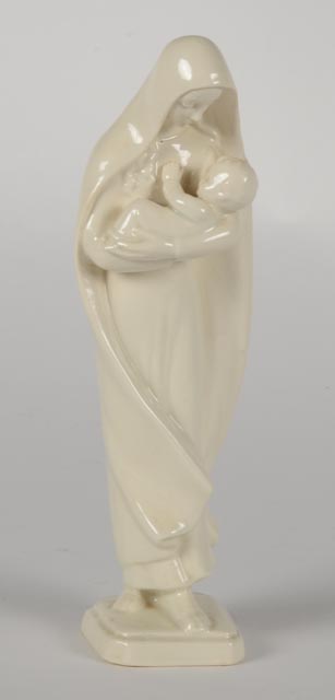 Two Vintage Religous Porcelain Figurines