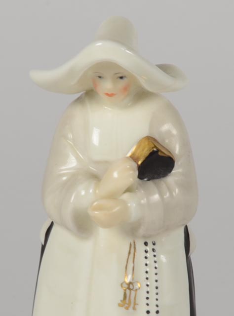 Two Vintage Religous Porcelain Figurines