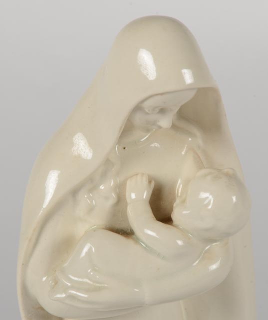 Two Vintage Religous Porcelain Figurines