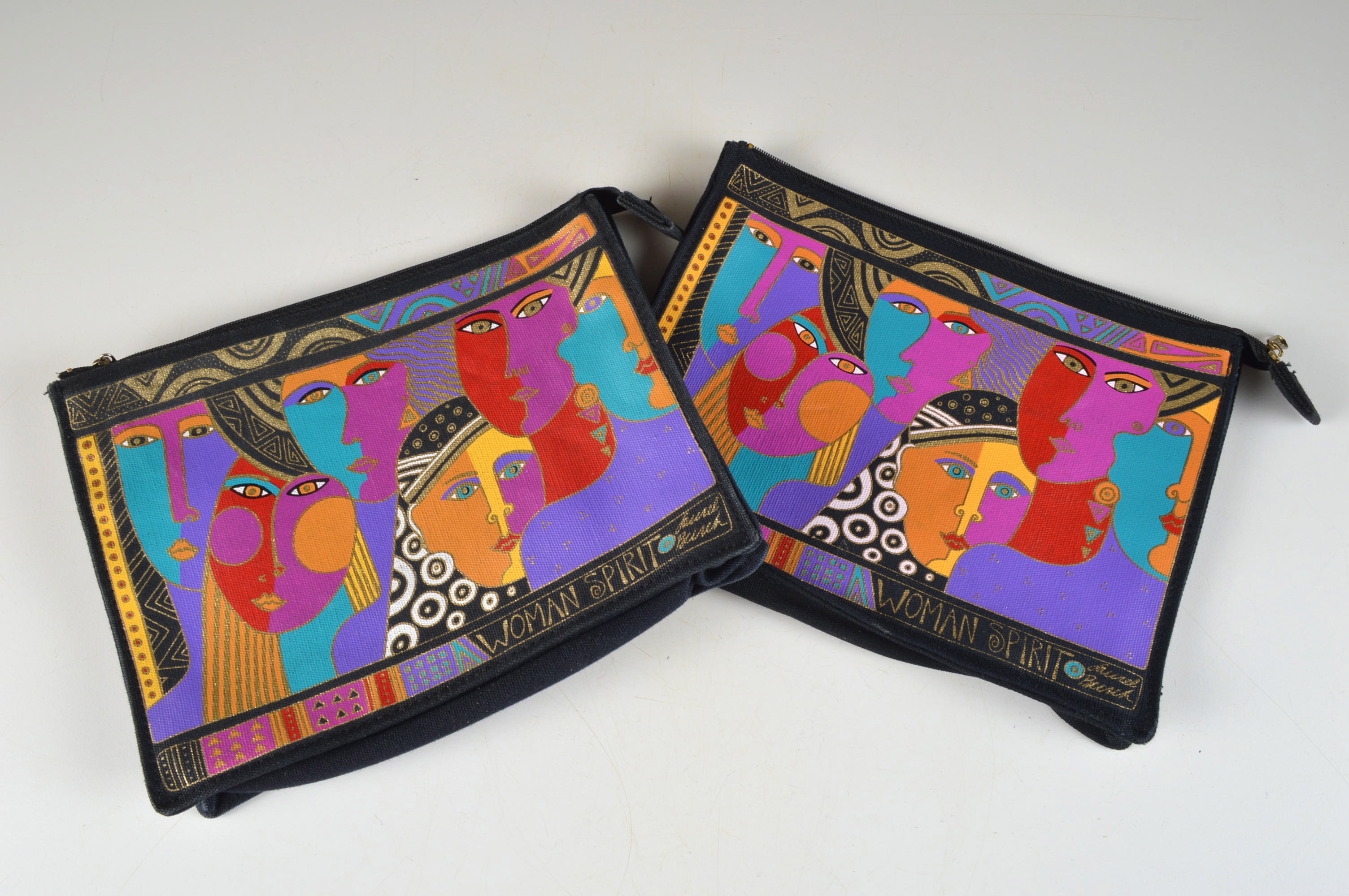 Collection of Eleven Laurel Burch Cosmetic Cases 