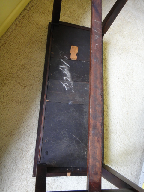 19th Century Wood Veneer Tonk Piano Bench