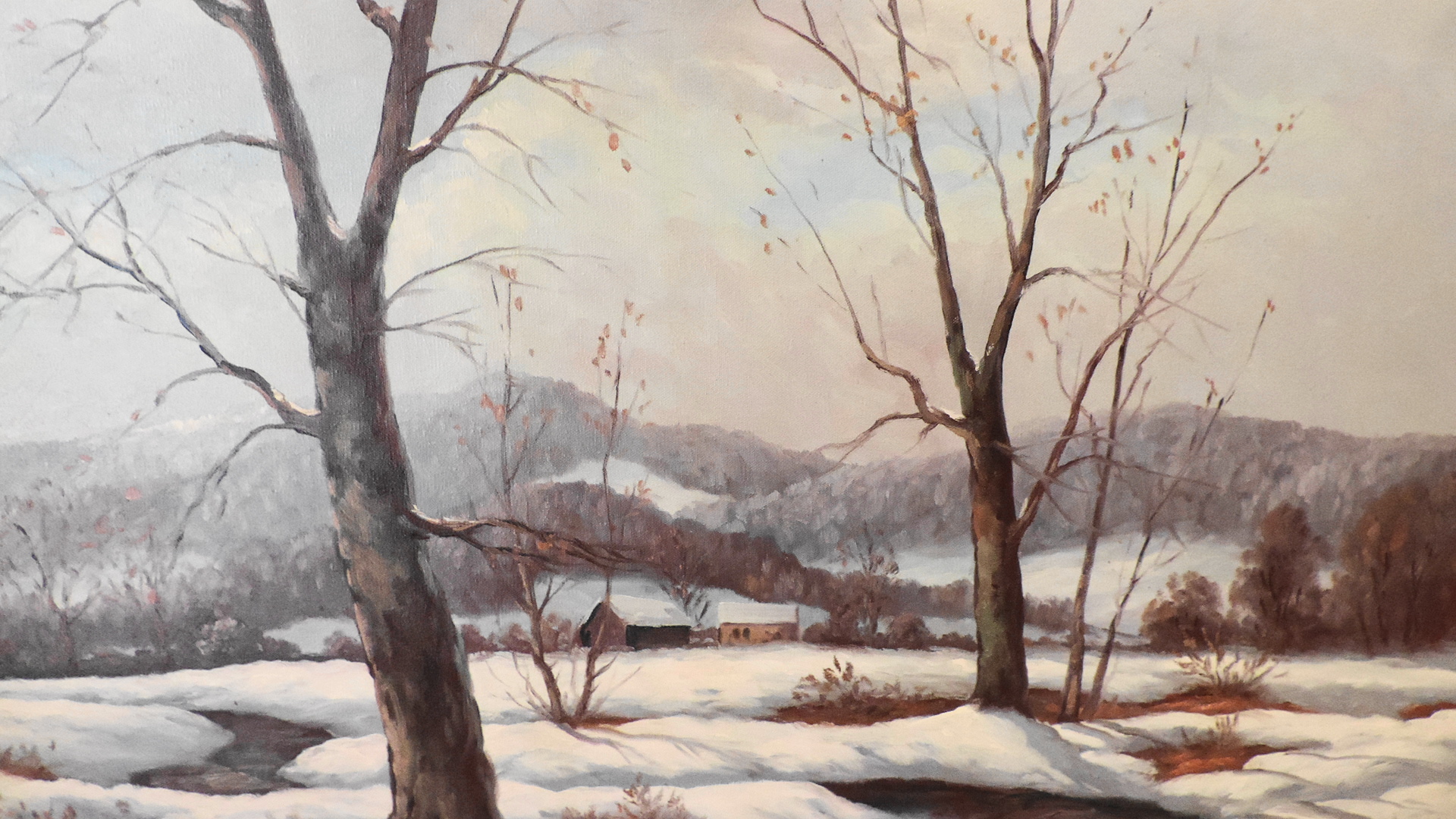 S. Hurst Oil Painting