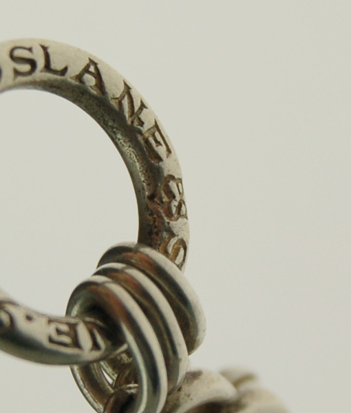 Slane Sterling Chain and Three Charms