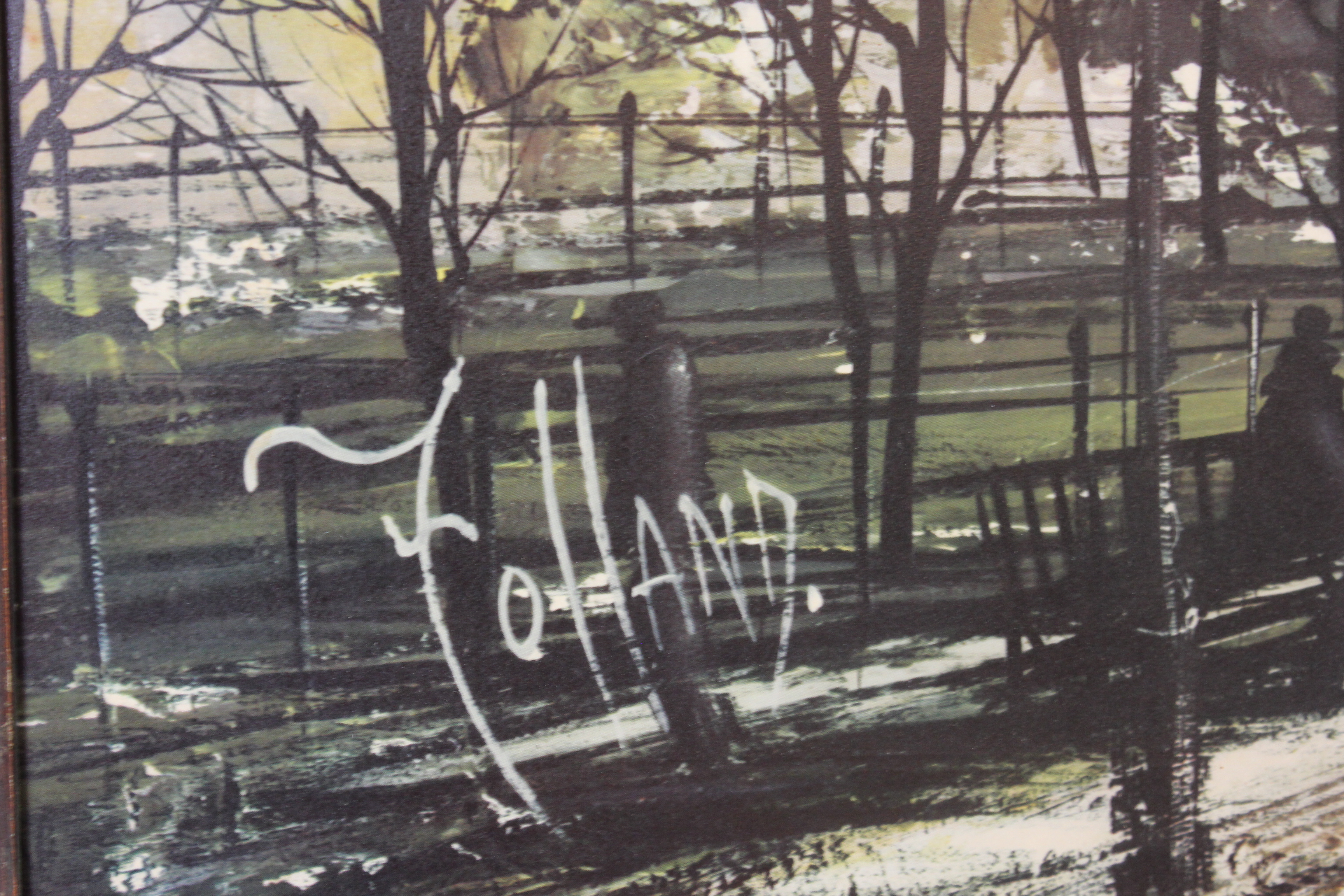 London Morning Print by Artist Ronald Folland 