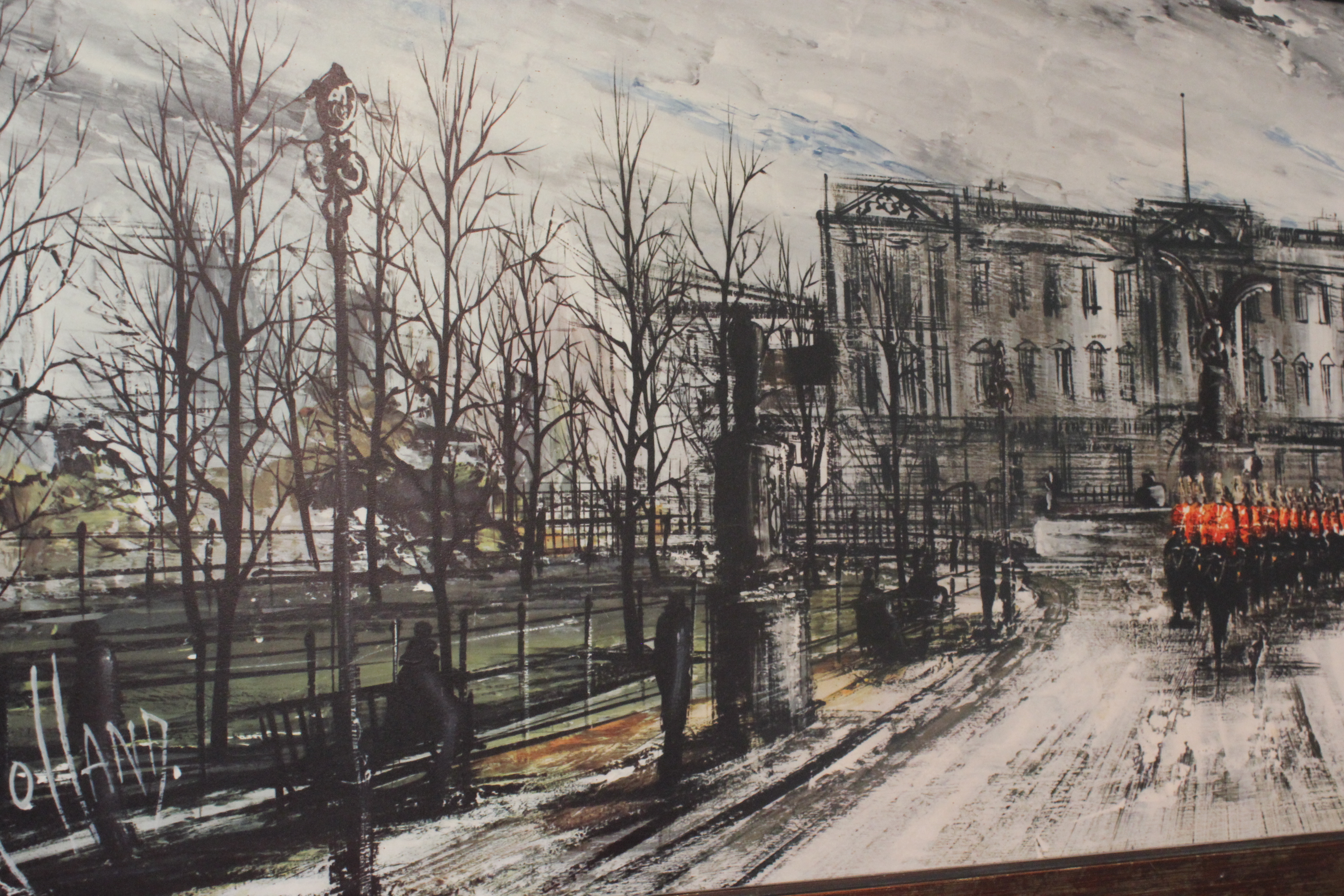 London Morning Print by Artist Ronald Folland 