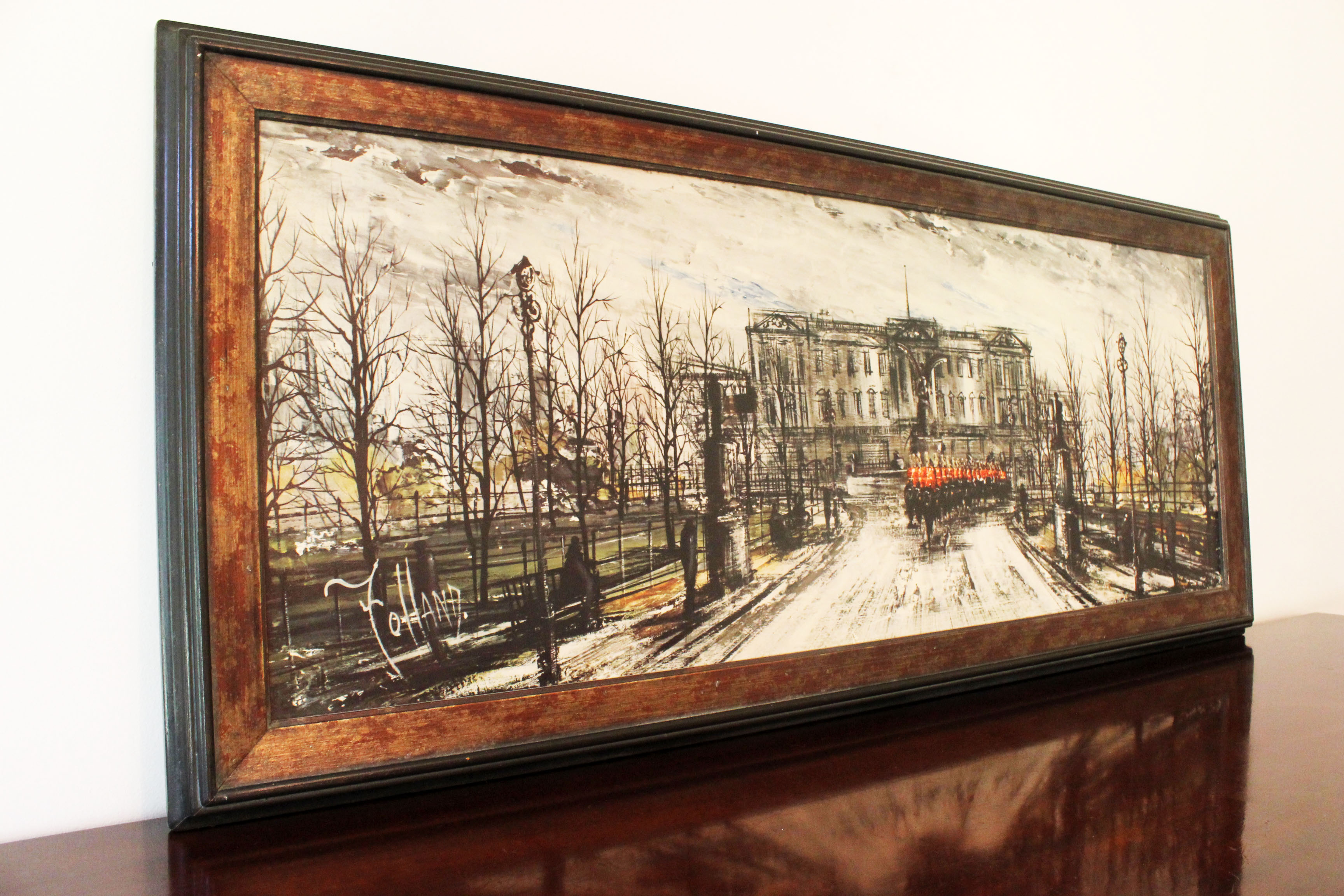 London Morning Print by Artist Ronald Folland 