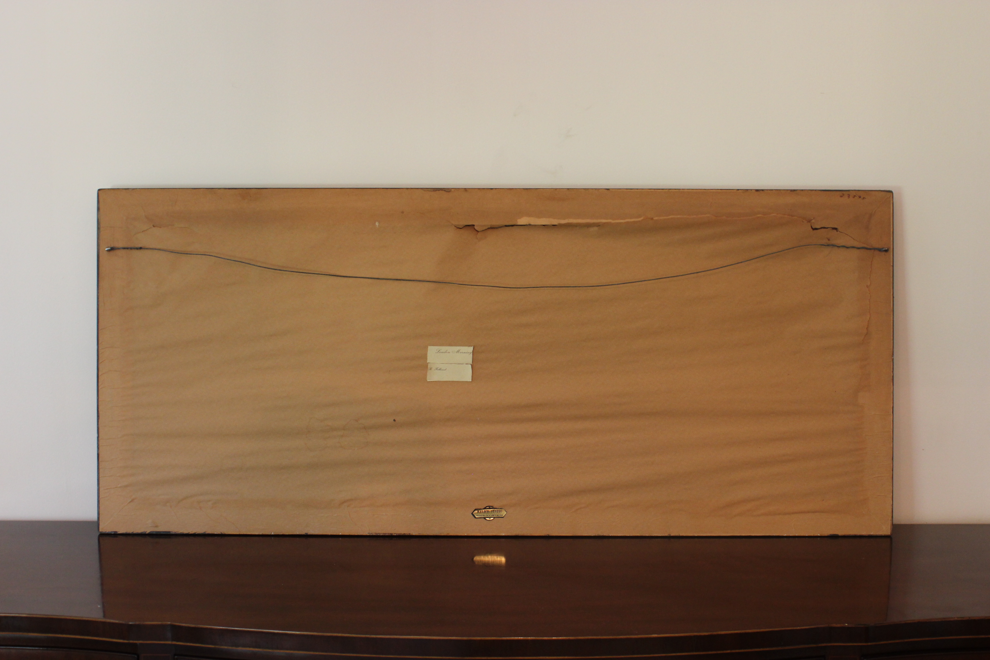 London Morning Print by Artist Ronald Folland 