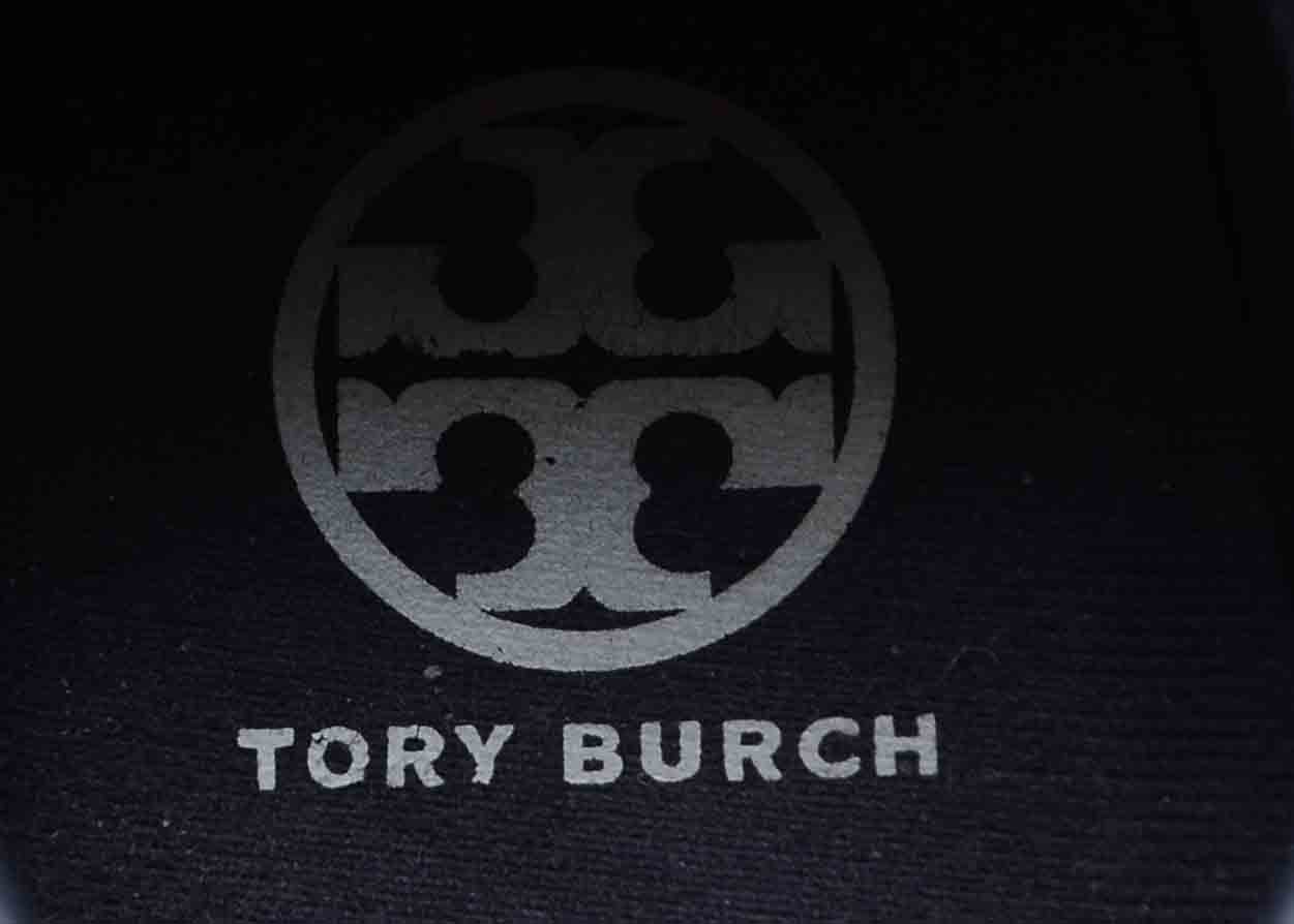 Pair of Tory Burch Suede and Leather Sporty Lace Up Shoes