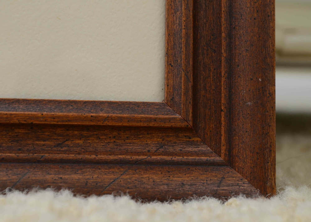 Herbert Gute "Bridge Restored" Watercolor 