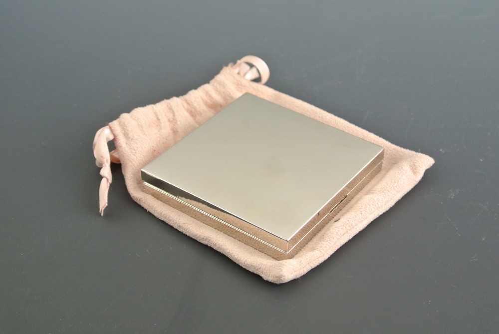 Vintage Glass Powder Box, Calvin Klein Purse Mirror & More