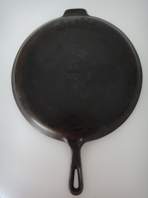 Griswold 109 Cast Iron Skillet Griddle Erie, PA