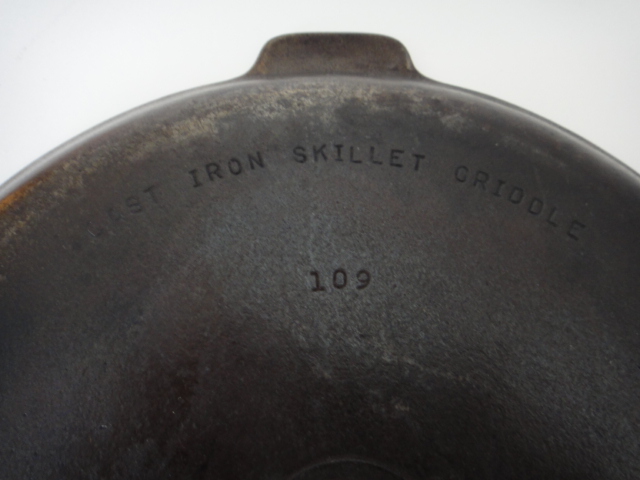 Griswold 109 Cast Iron Skillet Griddle Erie, PA