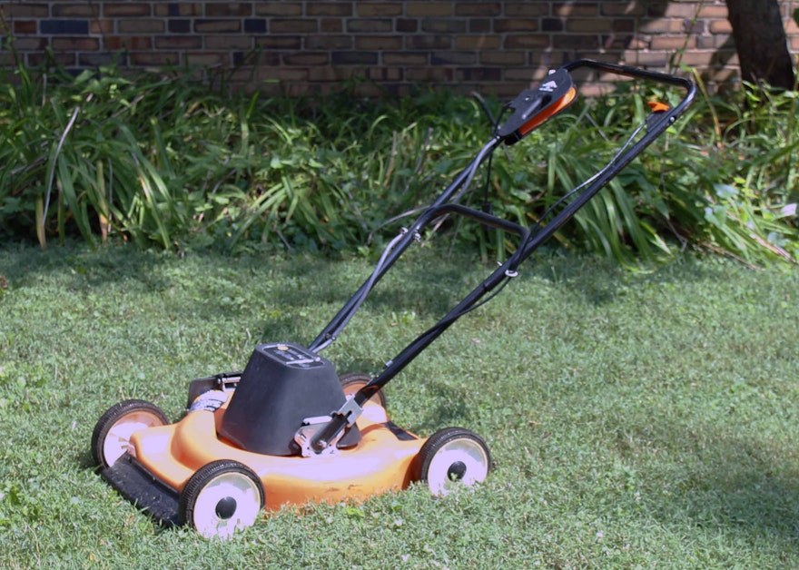 Black and Decker Flip Over Handle Electric Mower