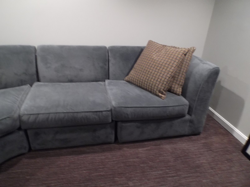 Rowe Four-Piece Curved Sectional Sofa