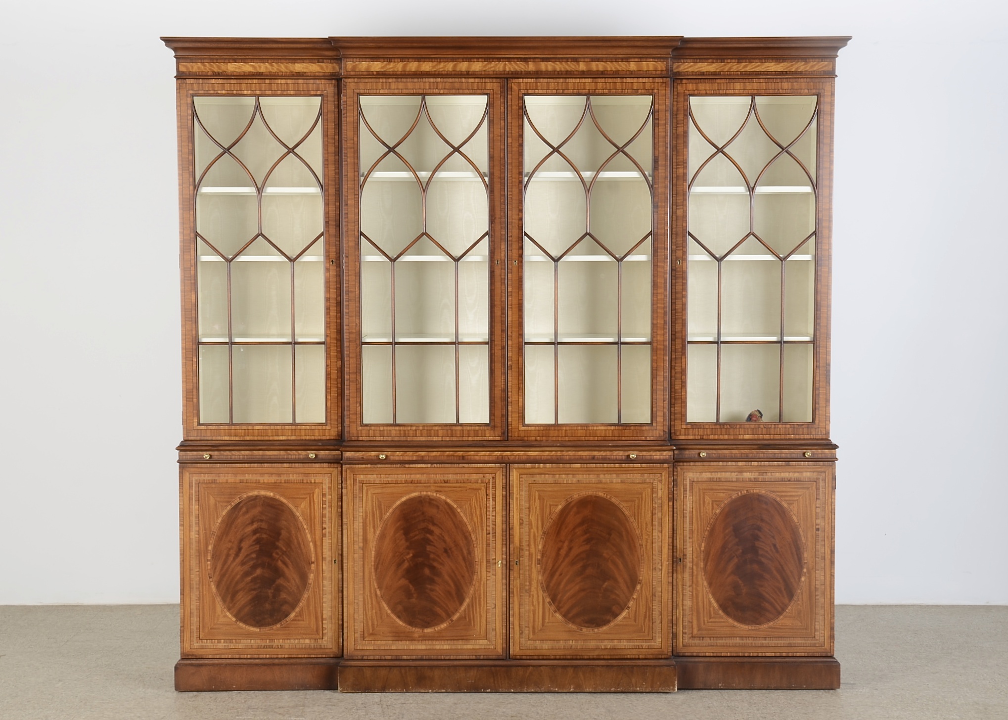 EJ Victor Breakfront China Cabinet