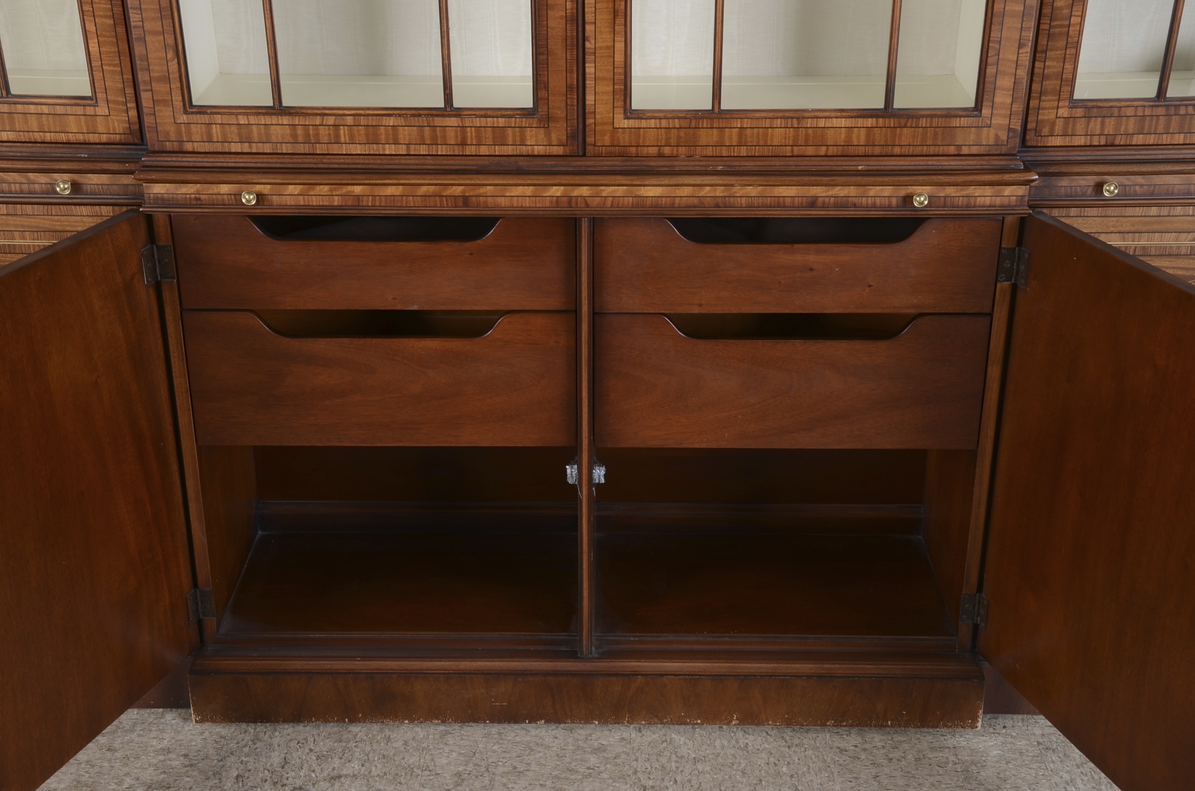 EJ Victor Breakfront China Cabinet