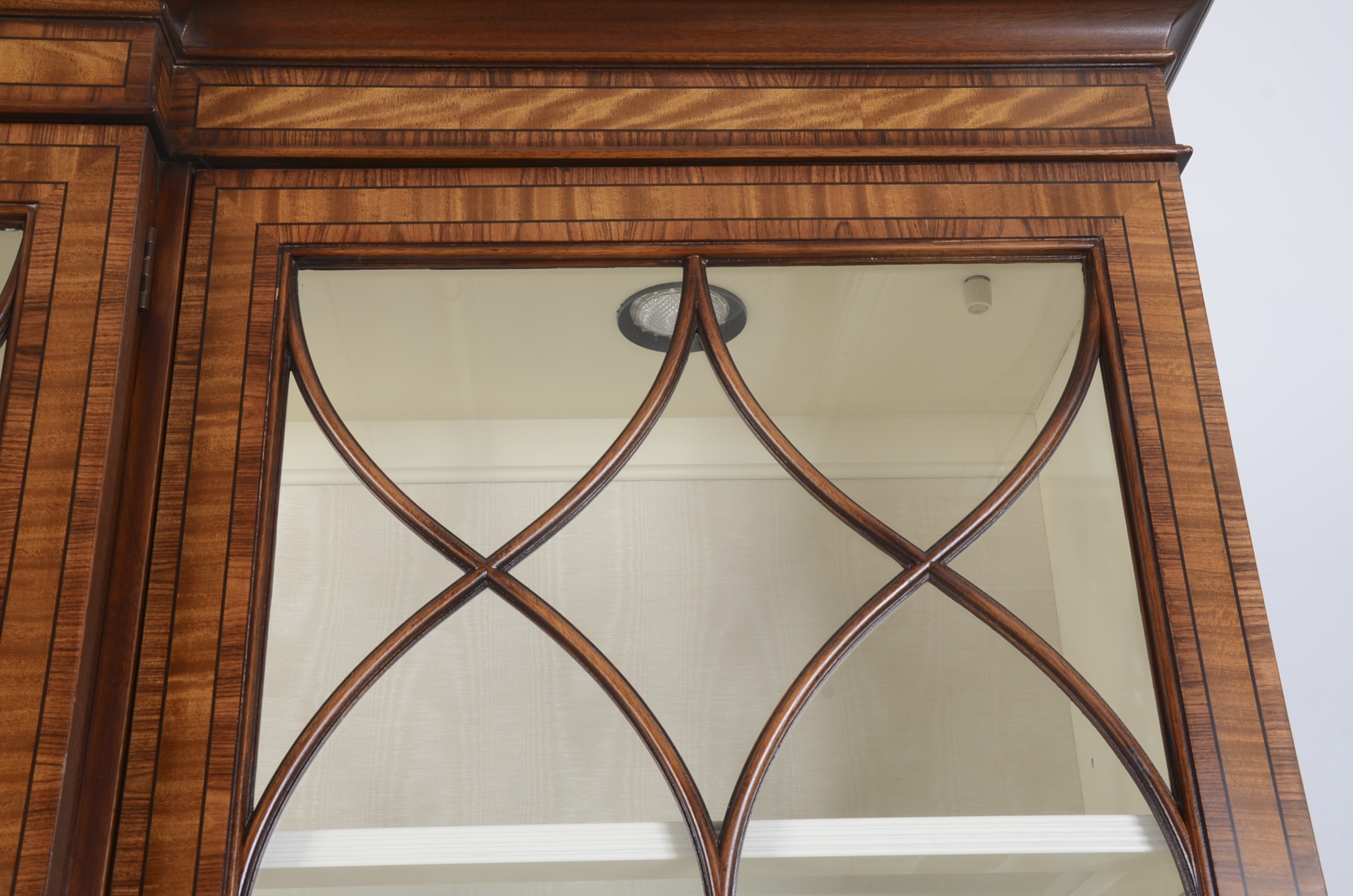 EJ Victor Breakfront China Cabinet