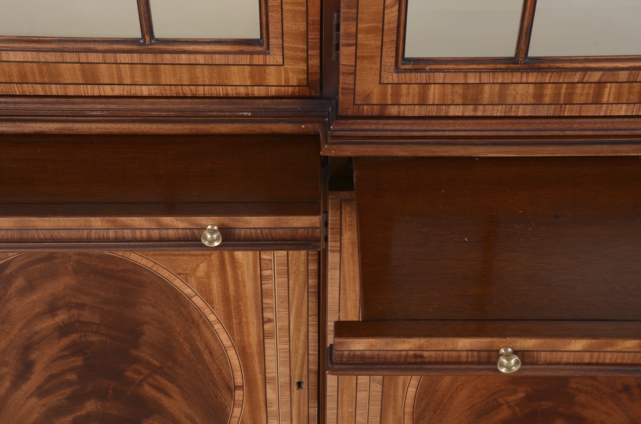 EJ Victor Breakfront China Cabinet