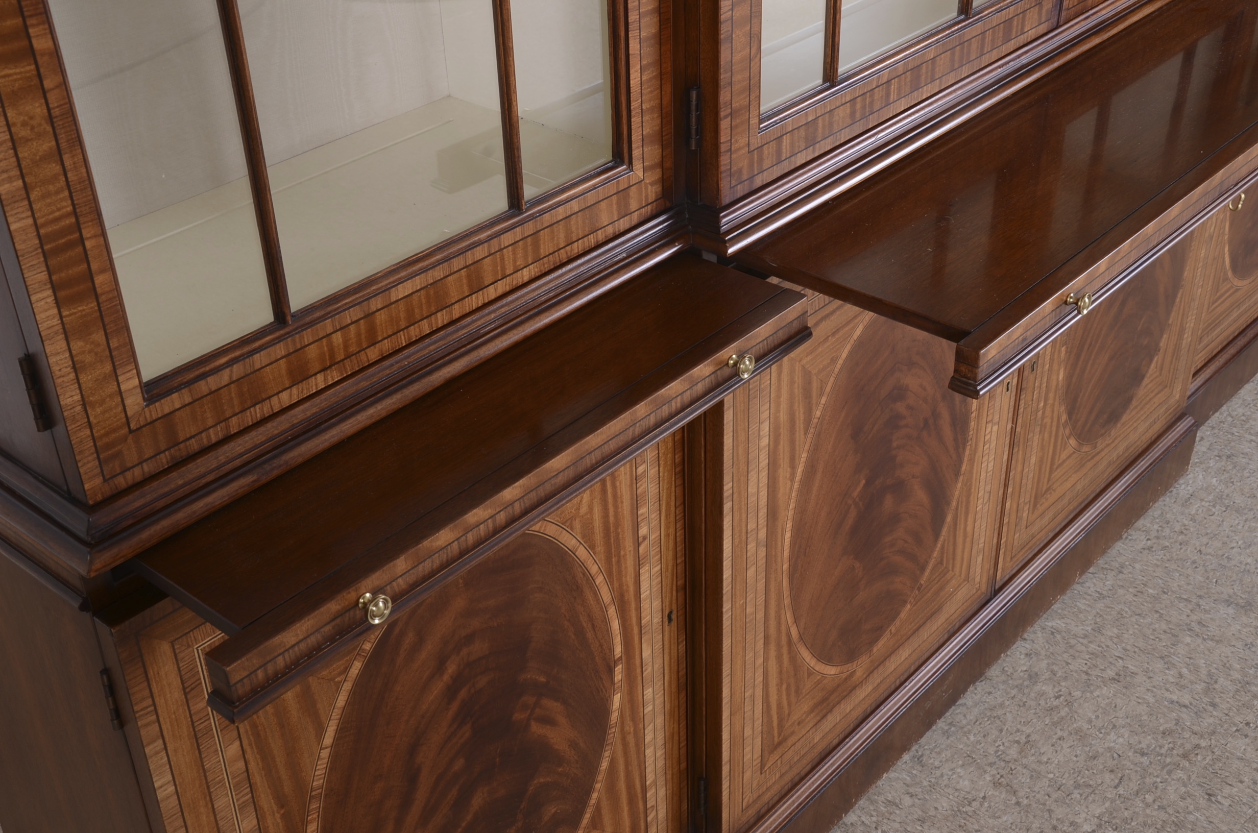 EJ Victor Breakfront China Cabinet