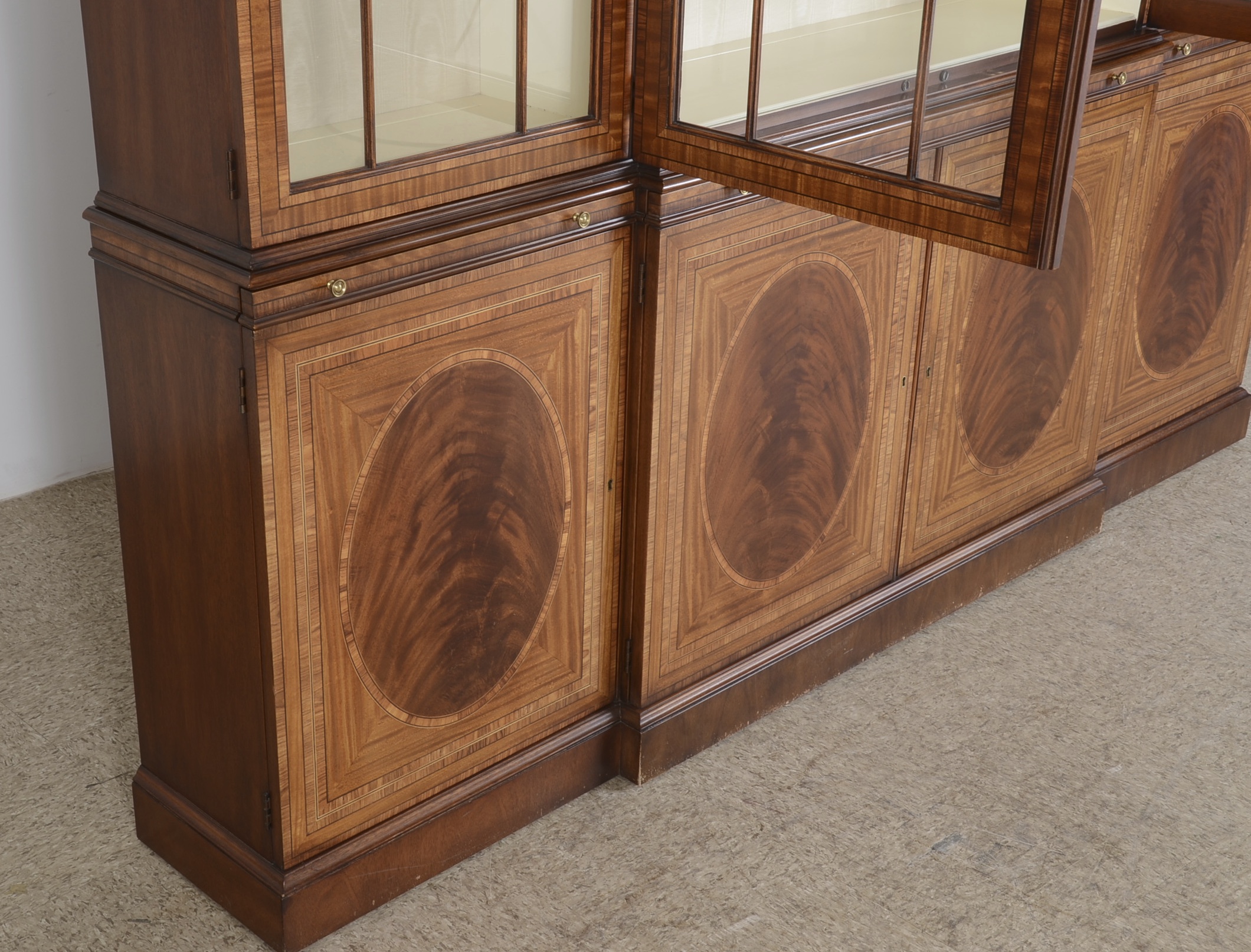 EJ Victor Breakfront China Cabinet