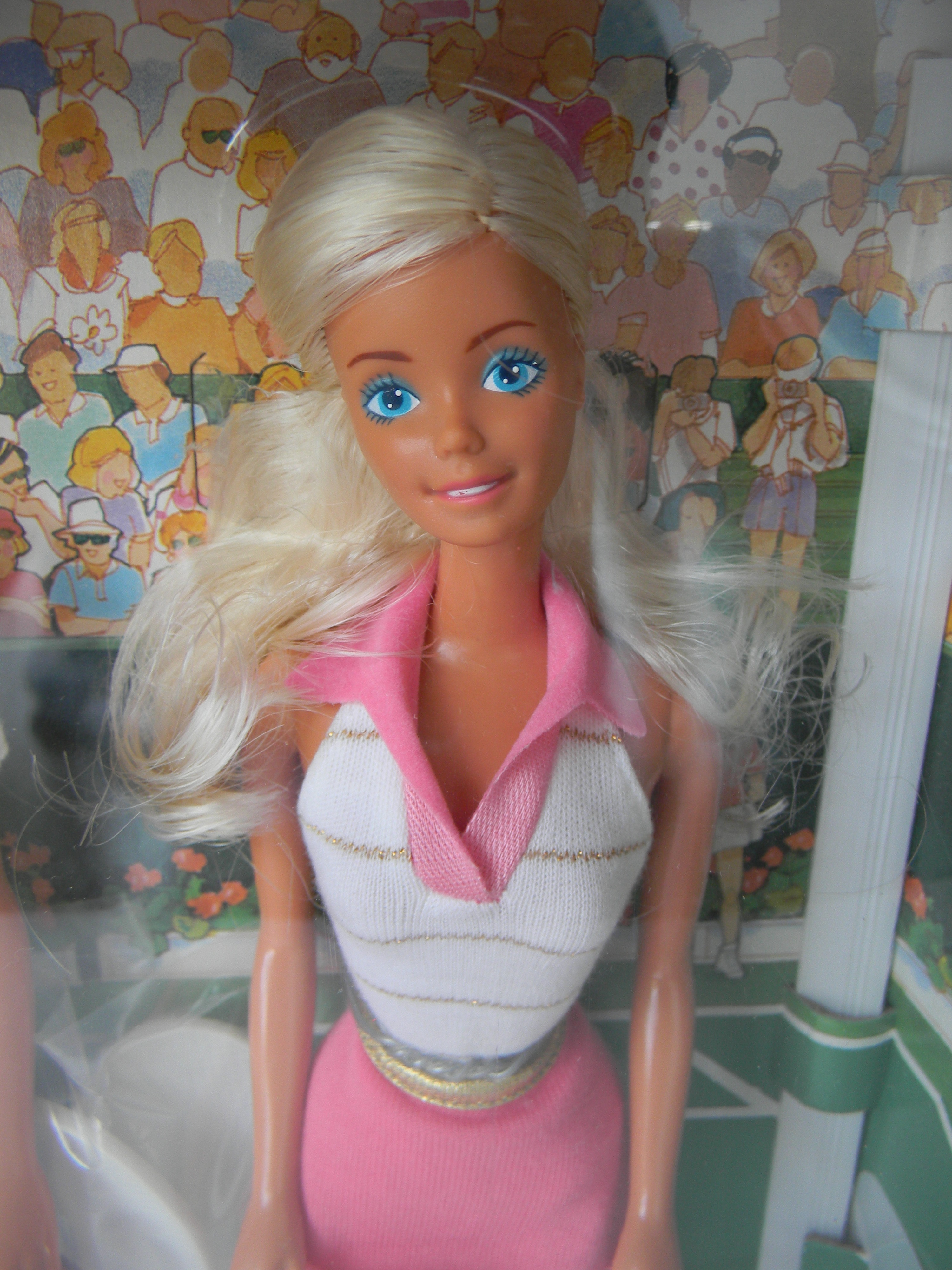 Vintage 1988 Barbie & Ken Tennis Stars