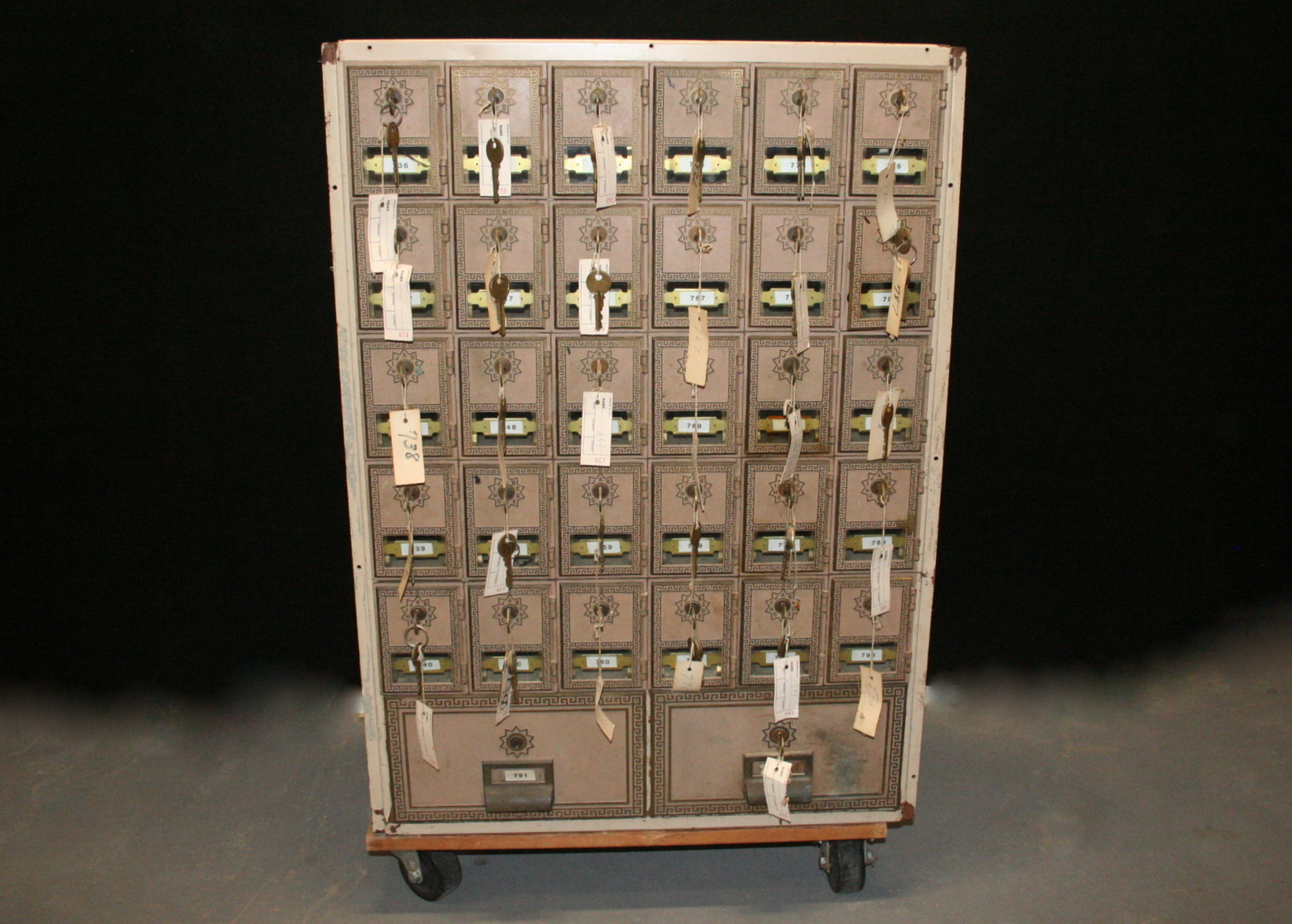 Vintage Apartment Mailboxes