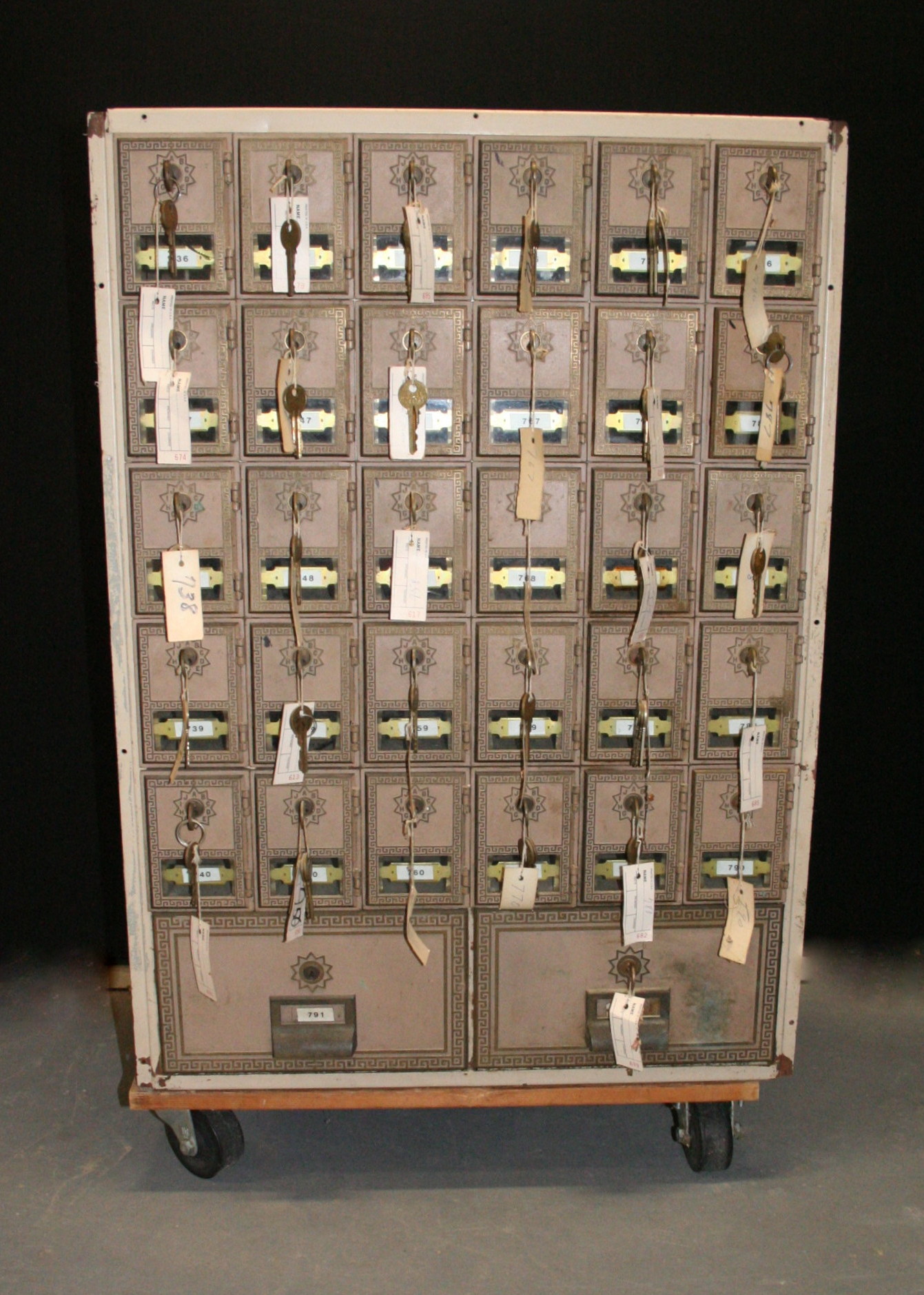 Vintage Apartment Mailboxes