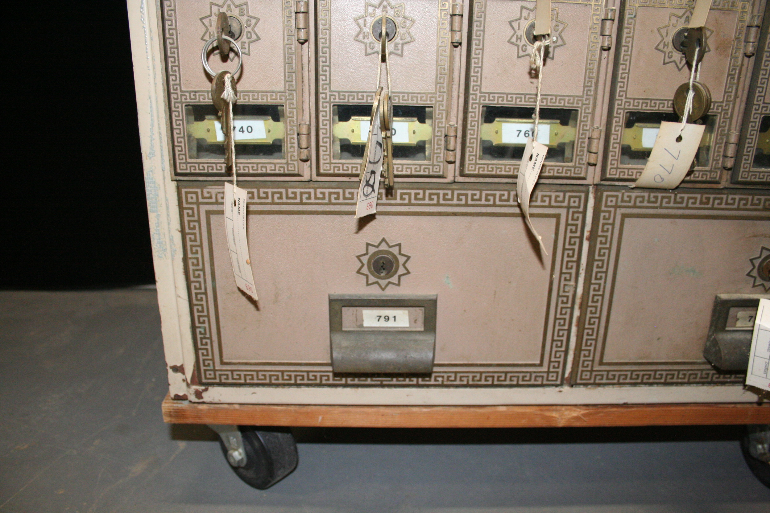 Vintage Apartment Mailboxes