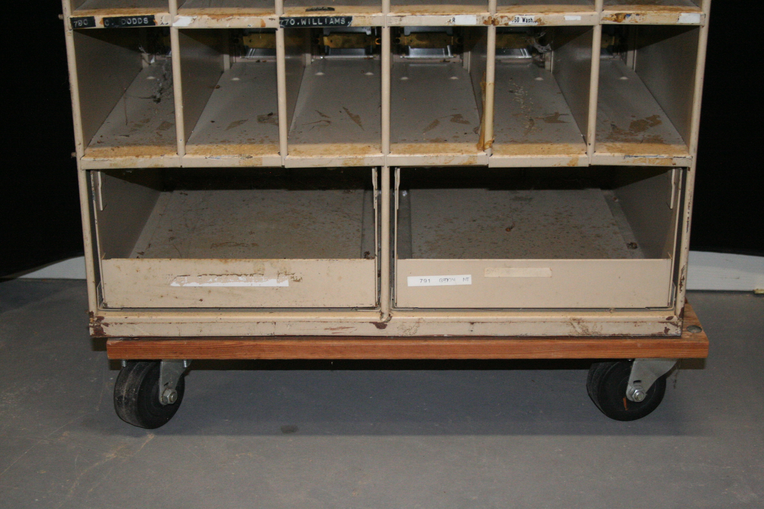 Vintage Apartment Mailboxes