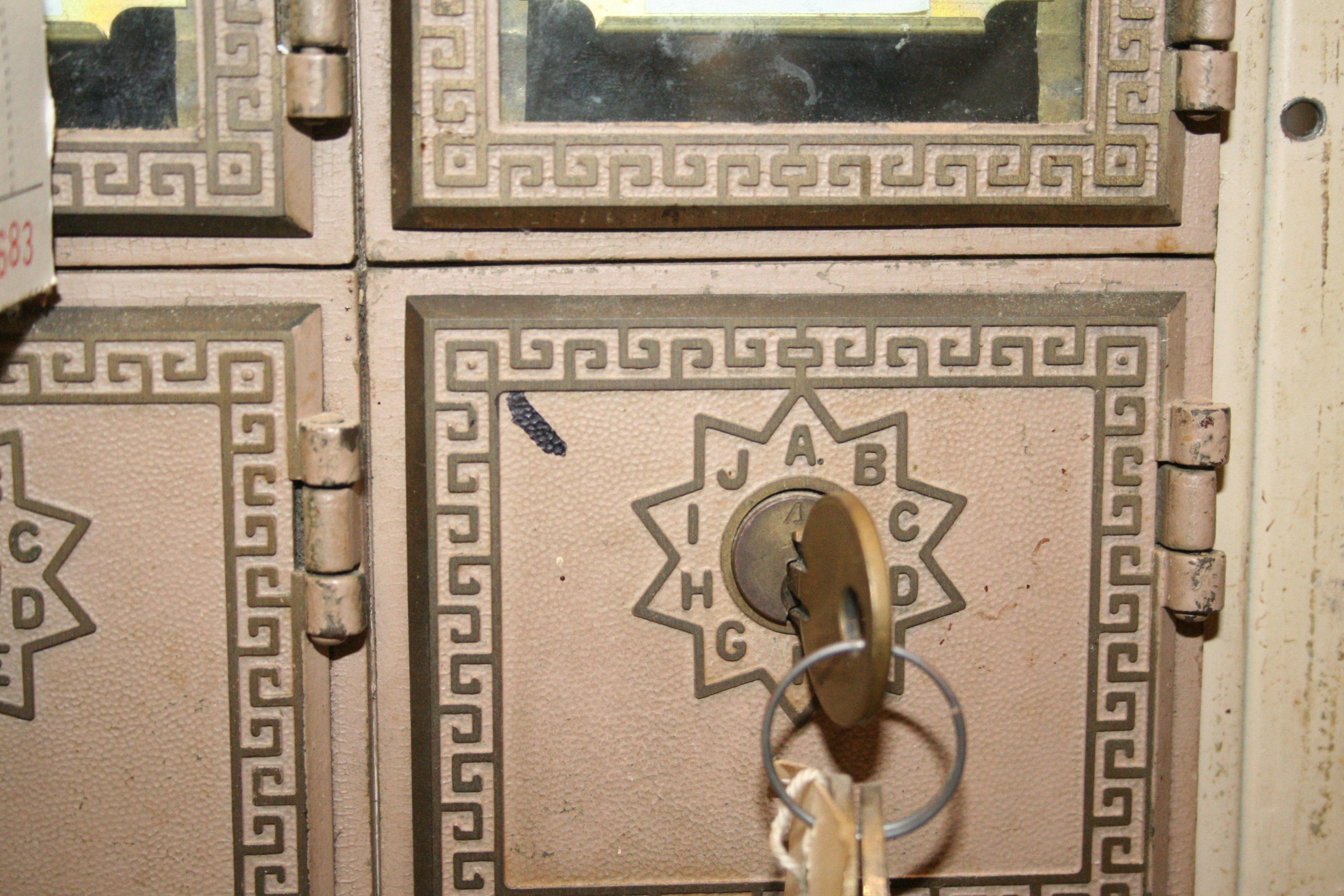 Vintage Apartment Mailboxes