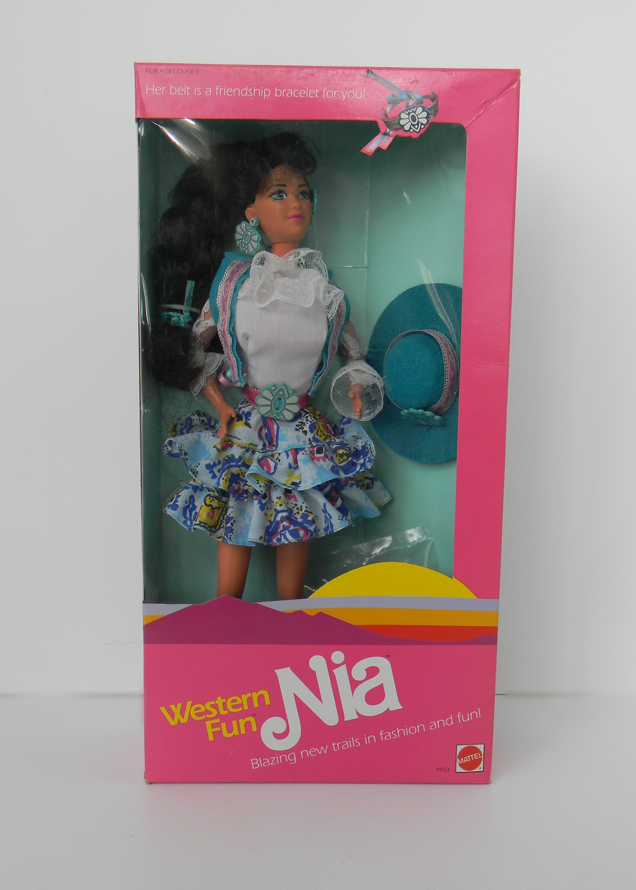 1989 Western Fun Barbie Doll Collection