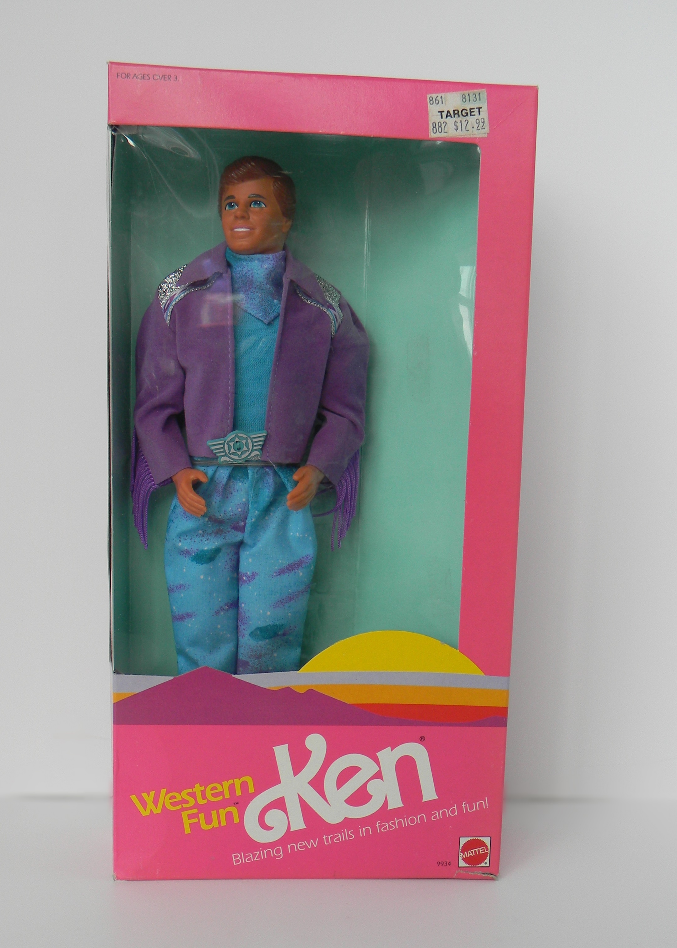 1989 Western Fun Barbie Doll Collection